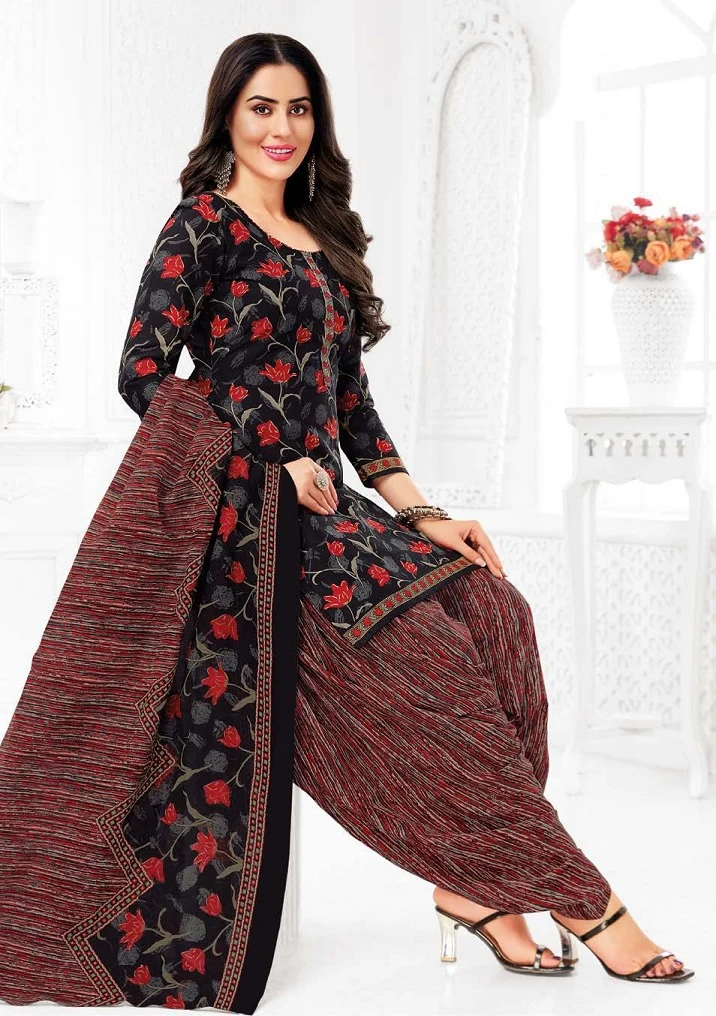 Ganpati Payal Vol 8 Pure Cotton Wholesale Salwar Suit Catalog — Wholesale Salwar Suits, Ganpati wholesale from Surat — view 15